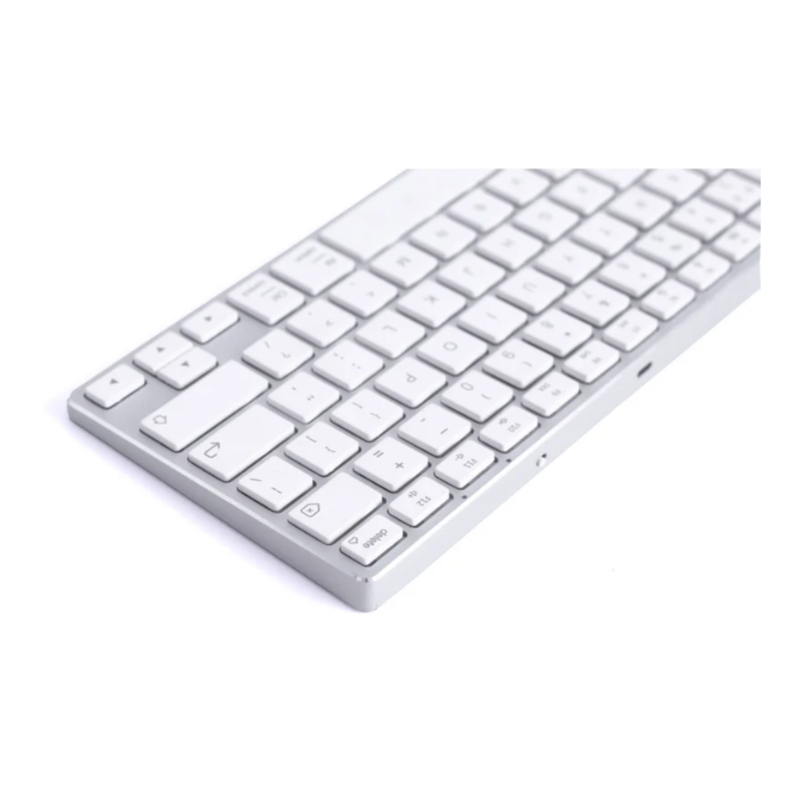 Teclado Bluetooth Advance Compact Silver