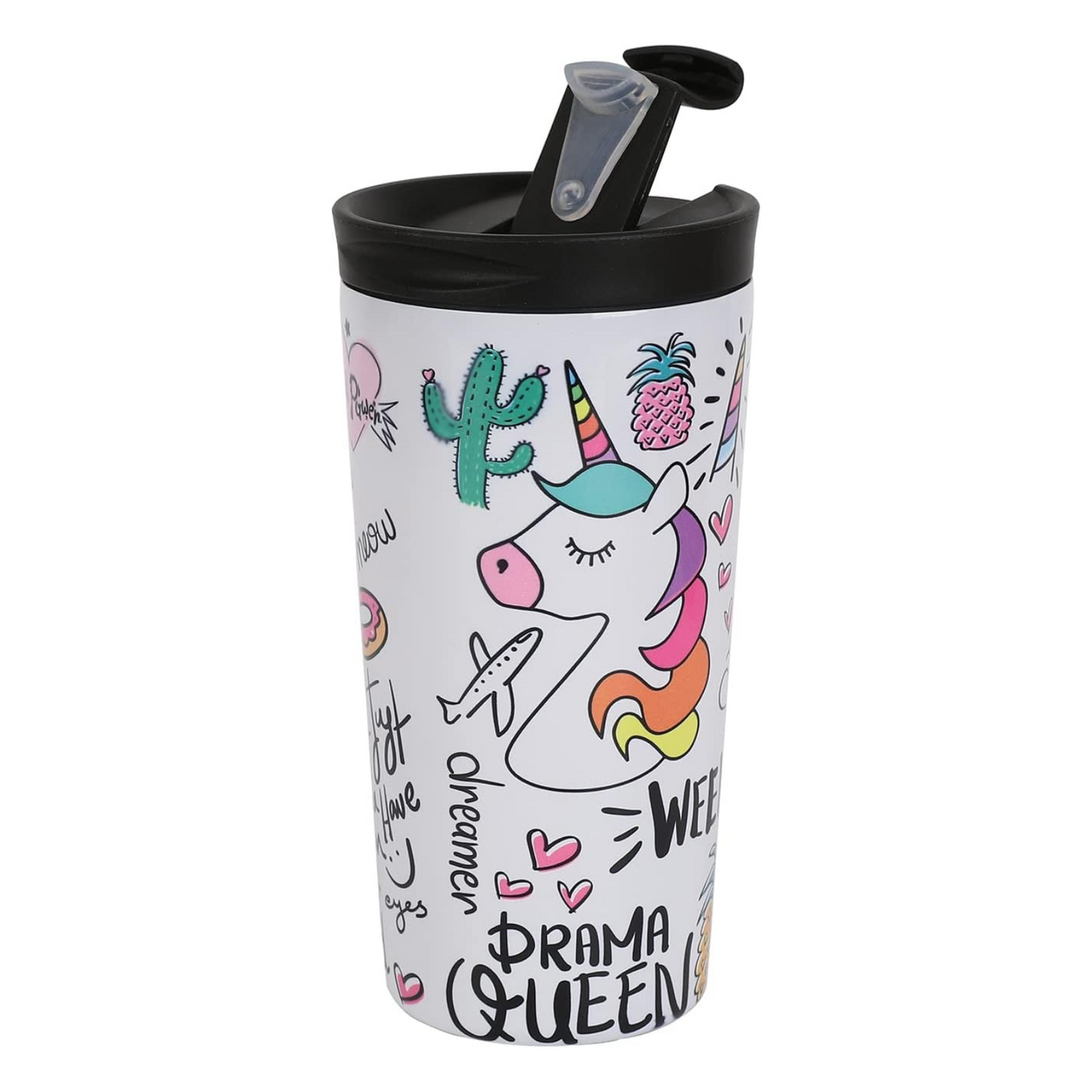 Caneca de Viagem I-Drink 260ML - Unicórnio