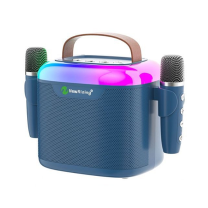 Coluna RGB c/2 micros Karaoke