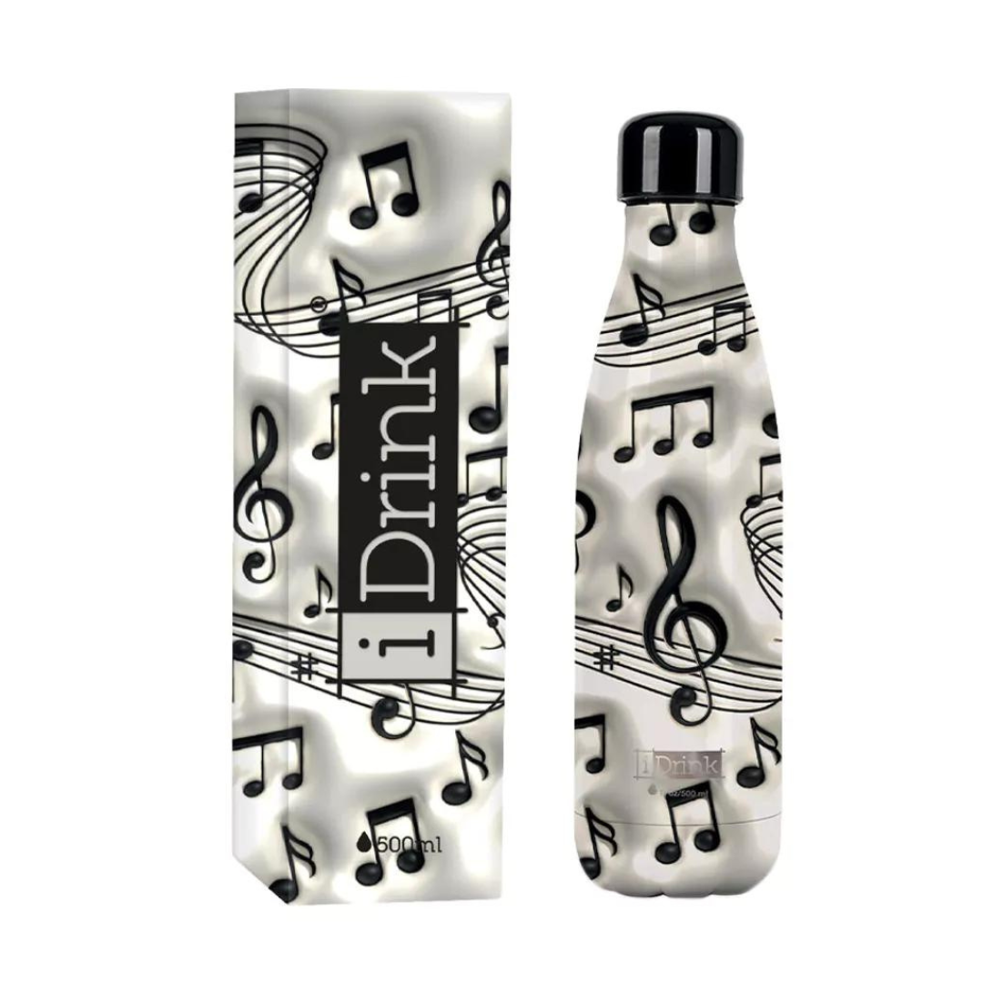 Garrafa Térmica I-Drink 500ml - Musica 3D