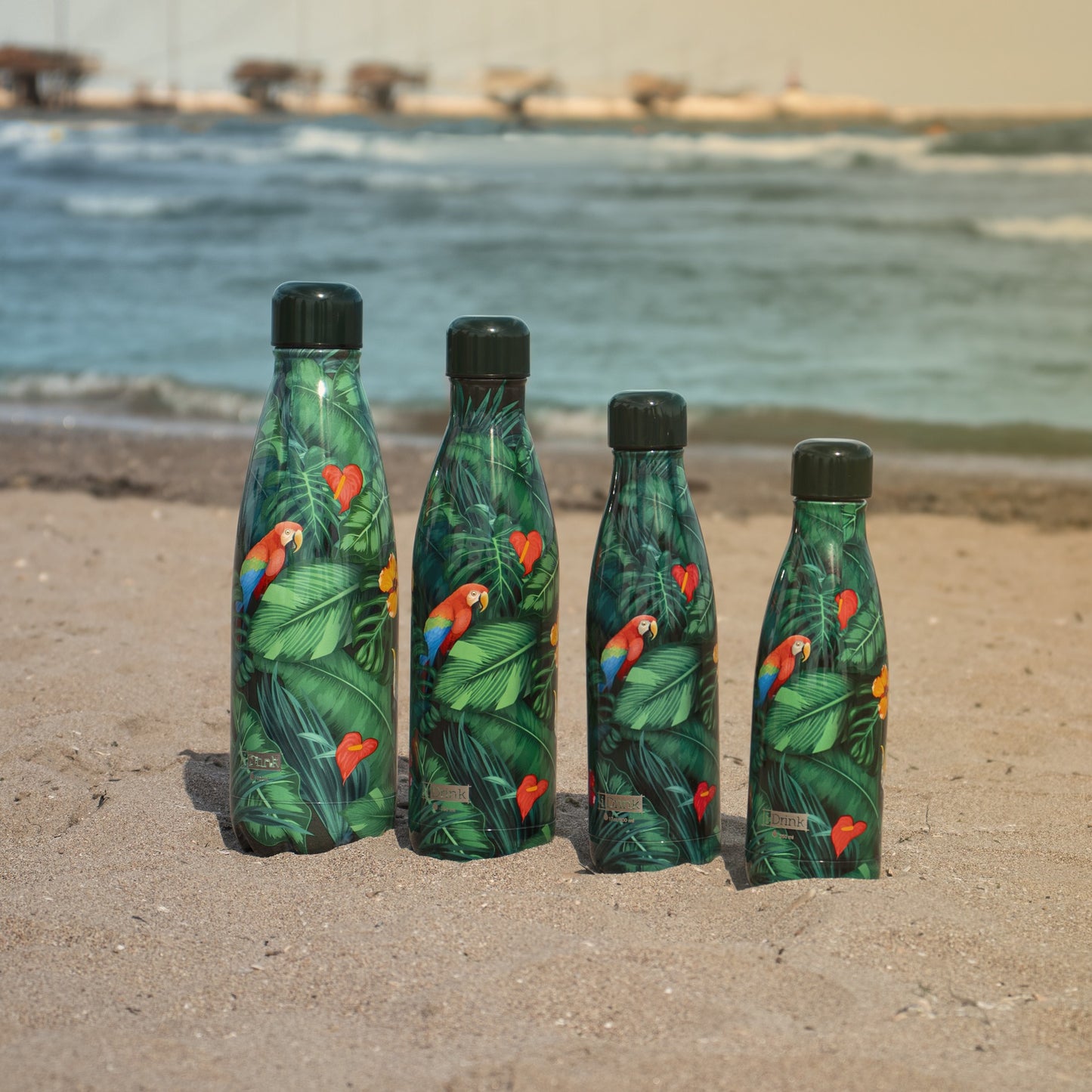 Garrafa Térmica I-Drink - Tropical Birds